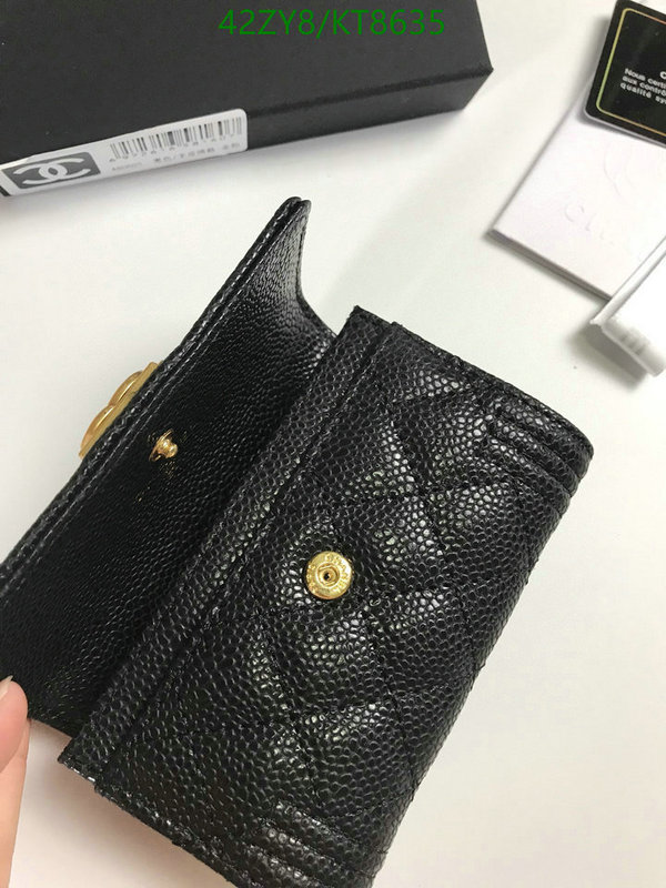 Chanel-Wallet(4A) Code: KT8635 $: 42USD