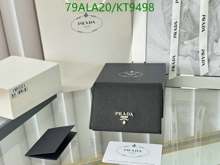 Prada-Wallet Mirror Quality Code: KT9498 $: 79USD