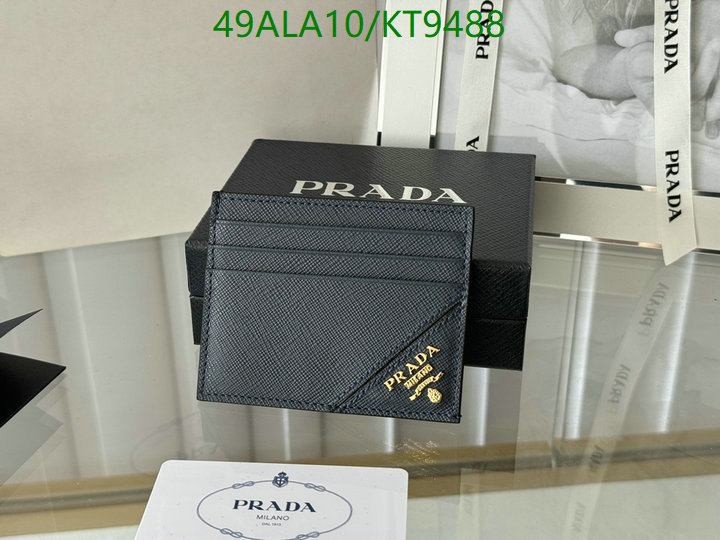 Prada-Wallet Mirror Quality Code: KT9488 $: 49USD