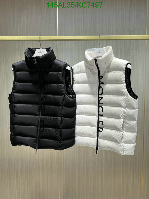 Moncler-Down jacket Men Code: KC7497 $: 145USD