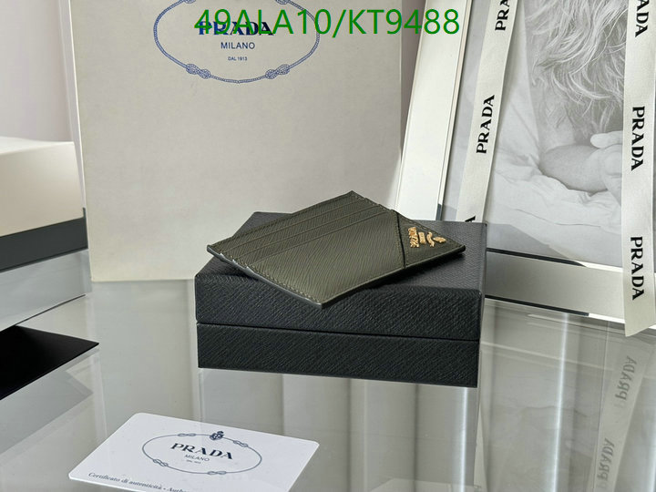 Prada-Wallet Mirror Quality Code: KT9488 $: 49USD