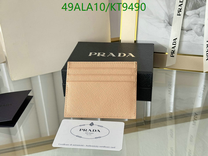 Prada-Wallet Mirror Quality Code: KT9490 $: 49USD