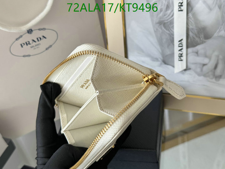 Prada-Wallet Mirror Quality Code: KT9496 $: 72USD