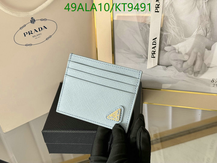 Prada-Wallet Mirror Quality Code: KT9491 $: 49USD