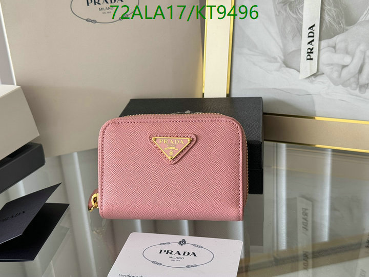 Prada-Wallet Mirror Quality Code: KT9496 $: 72USD