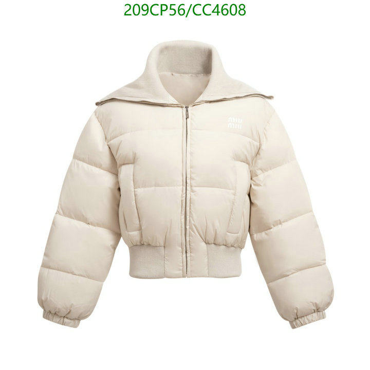 Miu Miu-Down jacket Women Code: CC4608 $: 209USD