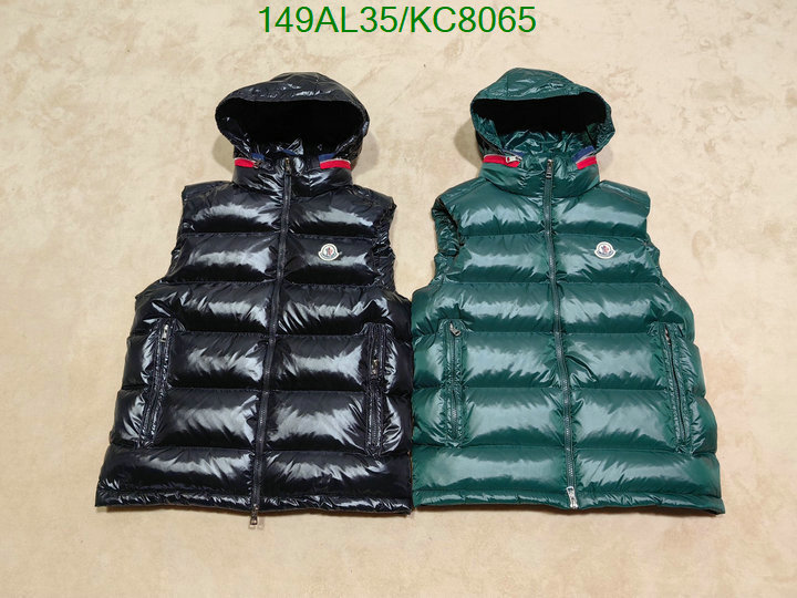 Moncler-Down jacket Men Code: KC8065 $: 149USD