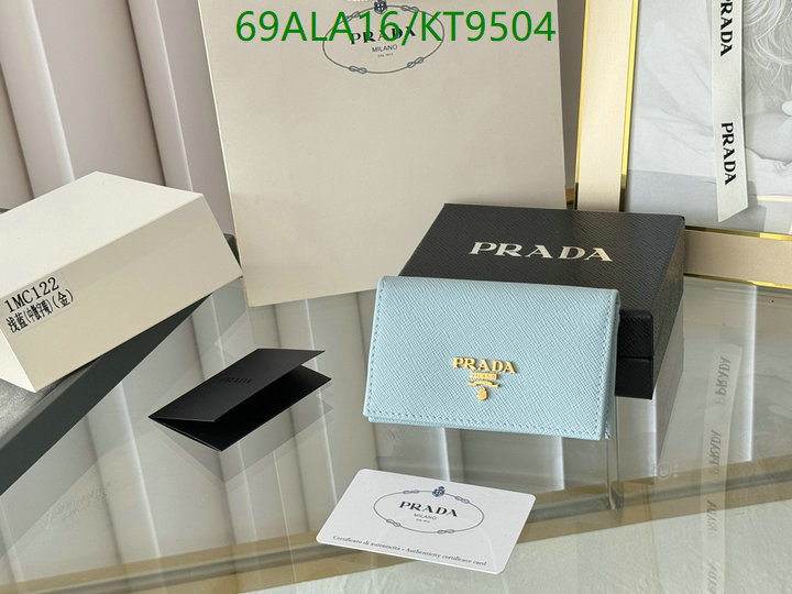 Prada-Wallet Mirror Quality Code: KT9504 $: 69USD