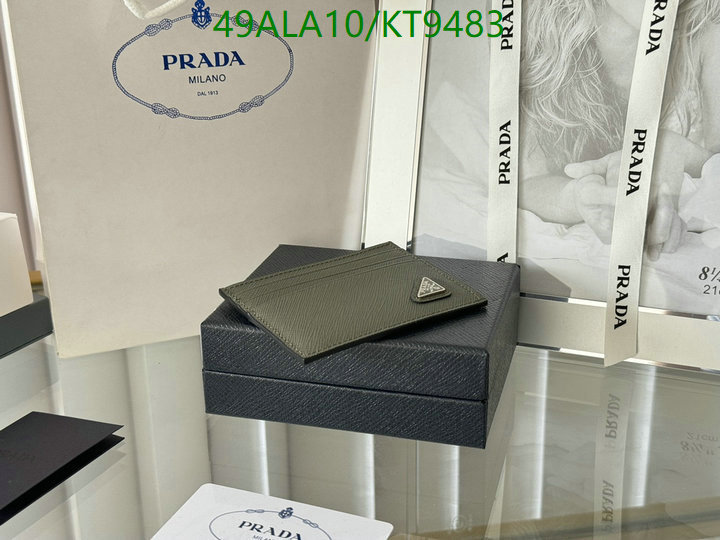 Prada-Wallet Mirror Quality Code: KT9483 $: 49USD