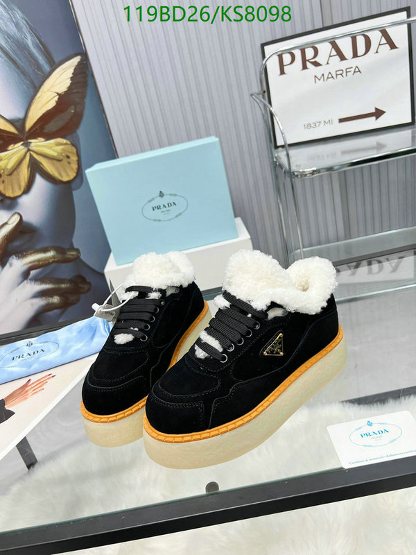 Prada-Women Shoes Code: KS8098 $: 119USD