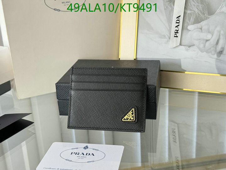 Prada-Wallet Mirror Quality Code: KT9491 $: 49USD