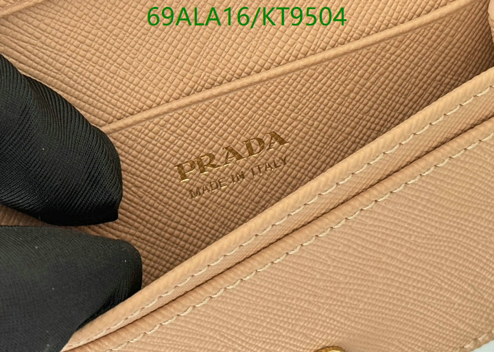 Prada-Wallet Mirror Quality Code: KT9504 $: 69USD