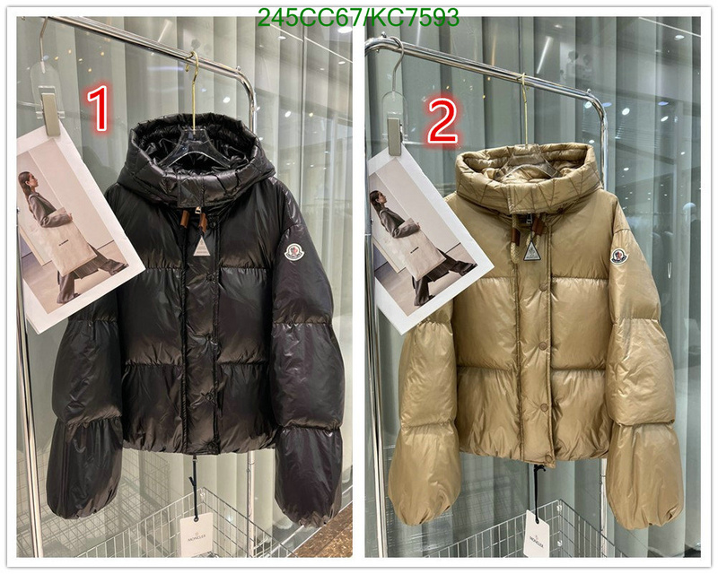 Moncler-Down jacket Women Code: KC7593 $: 245USD