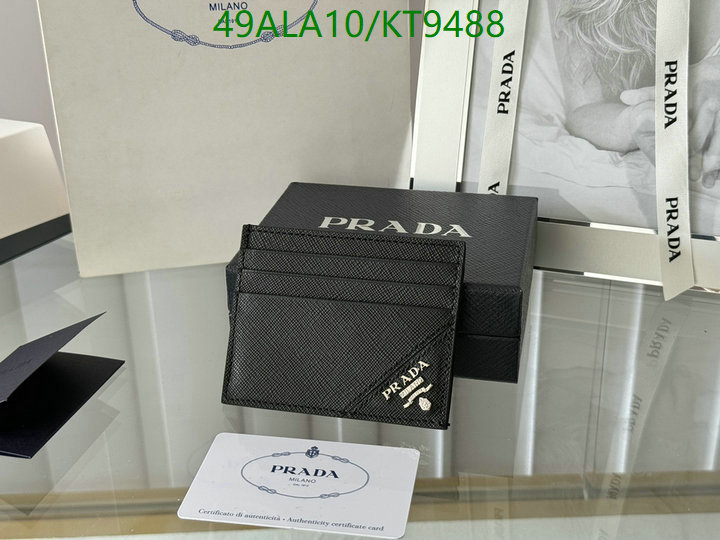 Prada-Wallet Mirror Quality Code: KT9488 $: 49USD