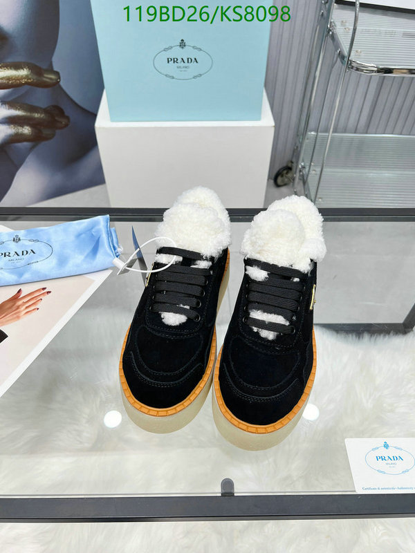 Prada-Women Shoes Code: KS8098 $: 119USD