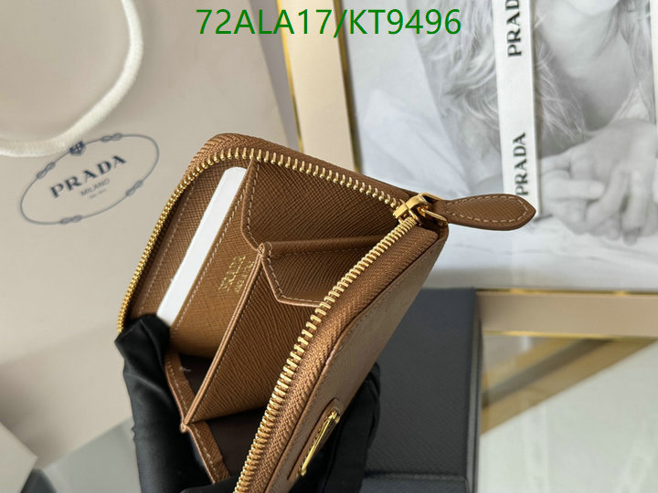 Prada-Wallet Mirror Quality Code: KT9496 $: 72USD