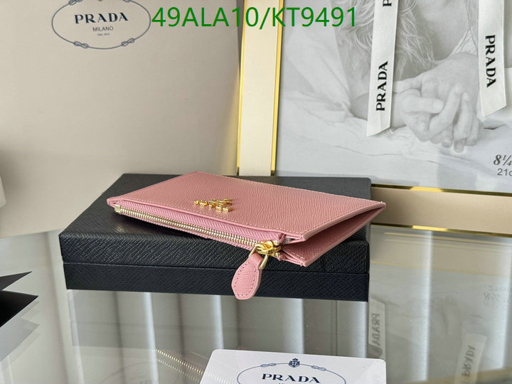 Prada-Wallet Mirror Quality Code: KT9491 $: 49USD