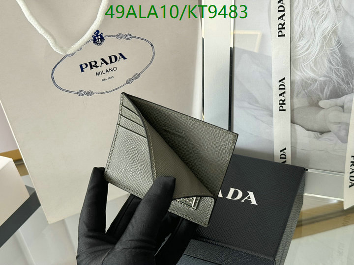 Prada-Wallet Mirror Quality Code: KT9483 $: 49USD