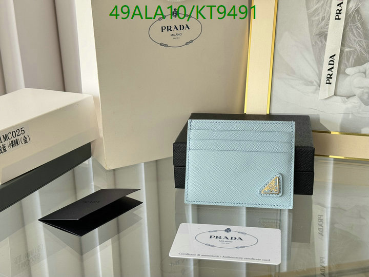 Prada-Wallet Mirror Quality Code: KT9491 $: 49USD