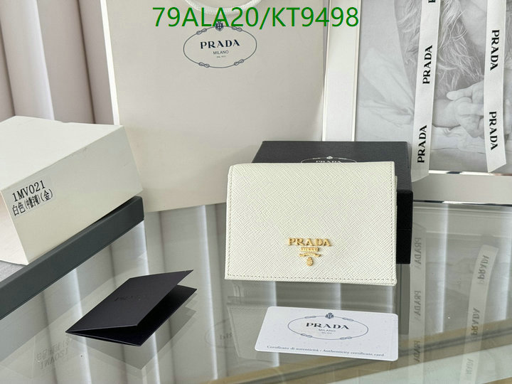 Prada-Wallet Mirror Quality Code: KT9498 $: 79USD