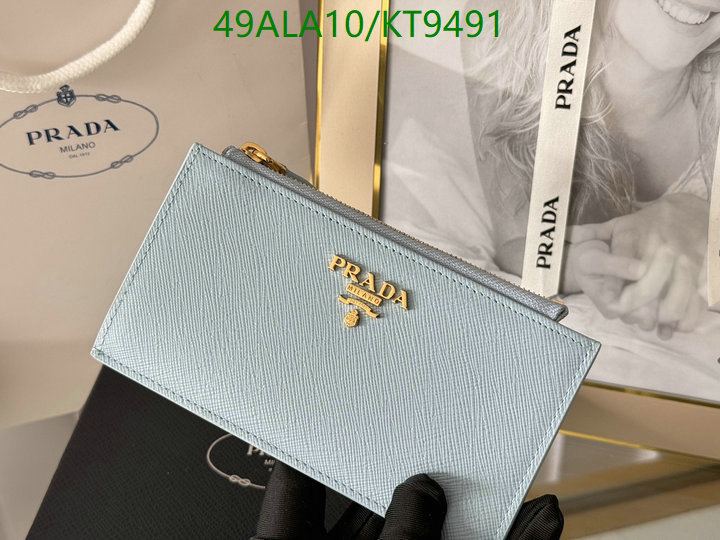 Prada-Wallet Mirror Quality Code: KT9491 $: 49USD