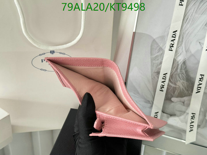 Prada-Wallet Mirror Quality Code: KT9498 $: 79USD