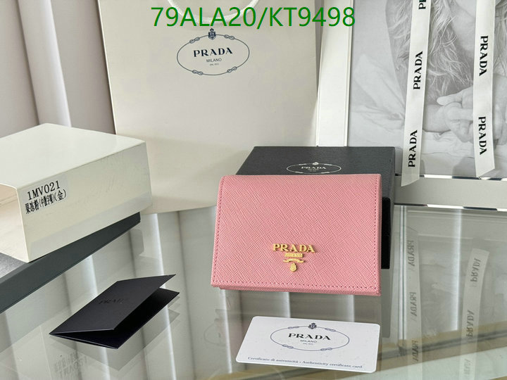 Prada-Wallet Mirror Quality Code: KT9498 $: 79USD