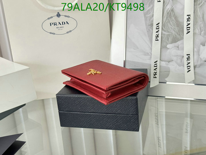 Prada-Wallet Mirror Quality Code: KT9498 $: 79USD