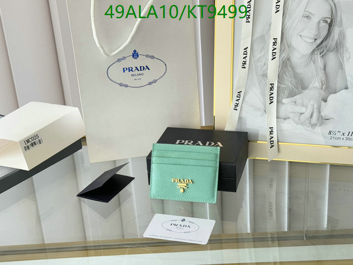 Prada-Wallet Mirror Quality Code: KT9499 $: 49USD