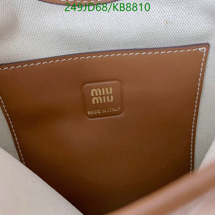 Miu Miu-Bag-Mirror Quality Code: KB8810 $: 249USD