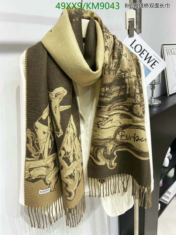 Burberry-Scarf Code: KM9043 $: 49USD