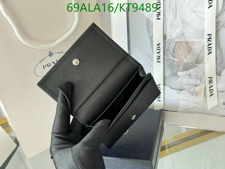 Prada-Wallet Mirror Quality Code: KT9489 $: 69USD