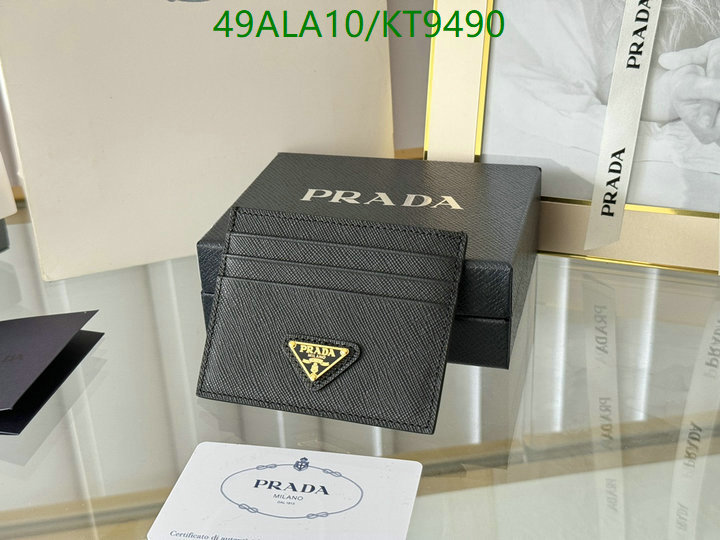 Prada-Wallet Mirror Quality Code: KT9490 $: 49USD