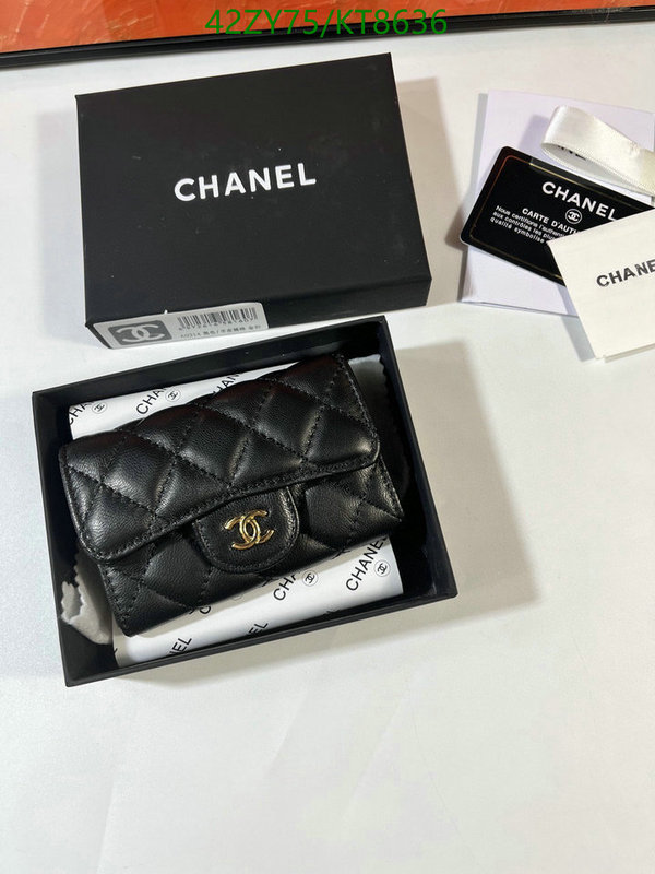 Chanel-Wallet(4A) Code: KT8636 $: 42USD