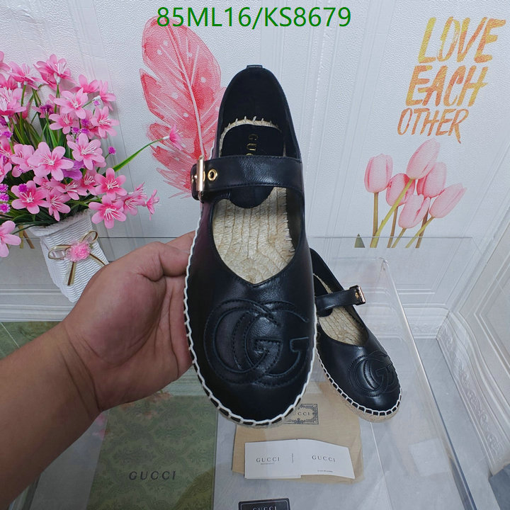 Gucci-Women Shoes Code: KS8679 $: 85USD