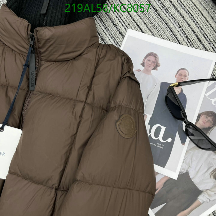 Moncler-Down jacket Women Code: KC8057 $: 219USD