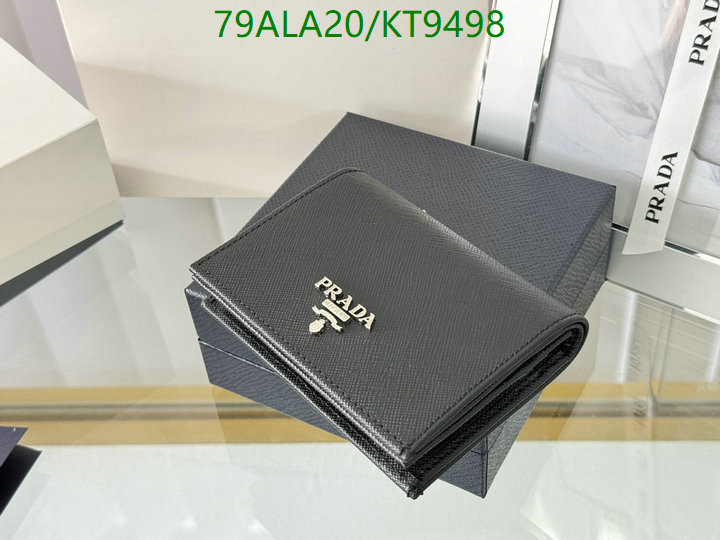 Prada-Wallet Mirror Quality Code: KT9498 $: 79USD