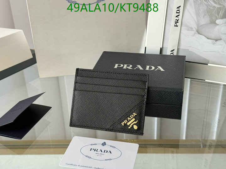 Prada-Wallet Mirror Quality Code: KT9488 $: 49USD