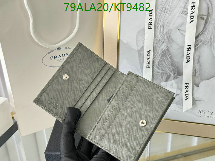 Prada-Wallet Mirror Quality Code: KT9482 $: 79USD