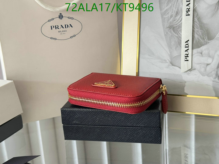 Prada-Wallet Mirror Quality Code: KT9496 $: 72USD