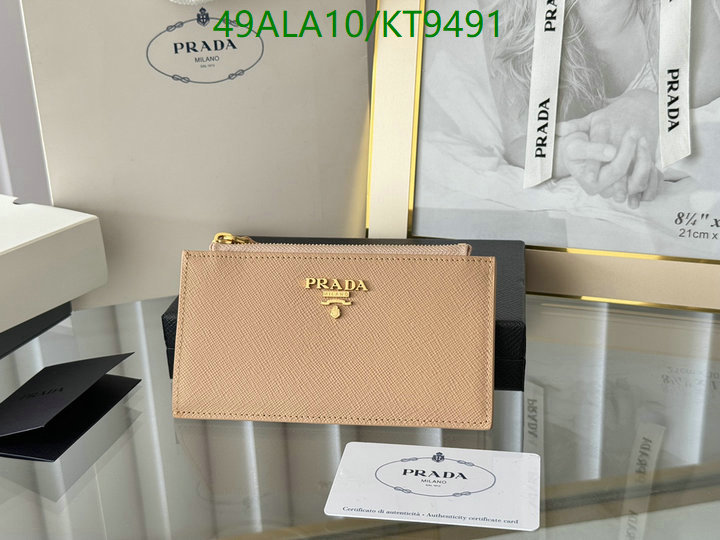 Prada-Wallet Mirror Quality Code: KT9491 $: 49USD