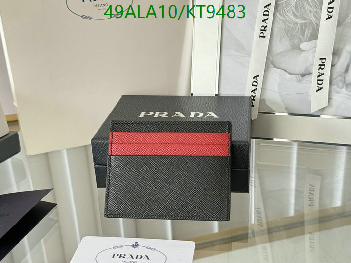 Prada-Wallet Mirror Quality Code: KT9483 $: 49USD