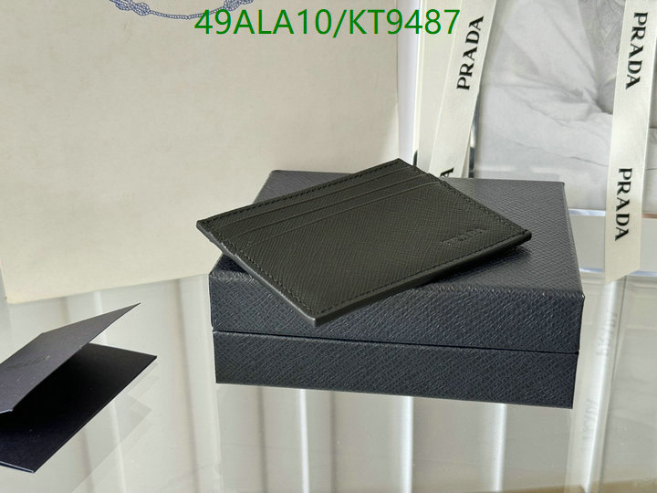 Prada-Wallet Mirror Quality Code: KT9487 $: 49USD