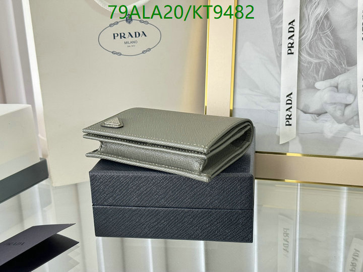 Prada-Wallet Mirror Quality Code: KT9482 $: 79USD