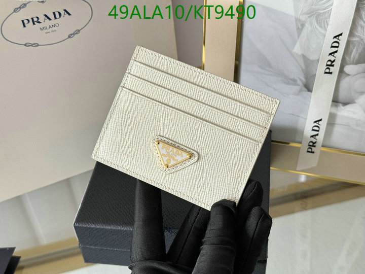 Prada-Wallet Mirror Quality Code: KT9490 $: 49USD