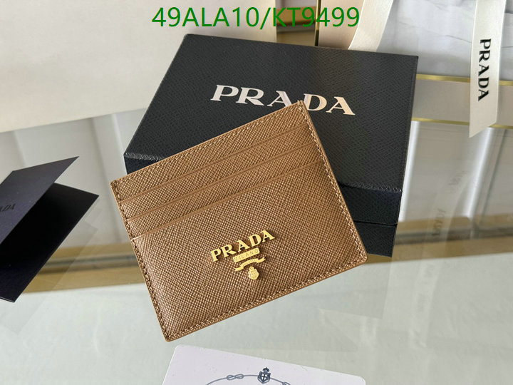 Prada-Wallet Mirror Quality Code: KT9499 $: 49USD