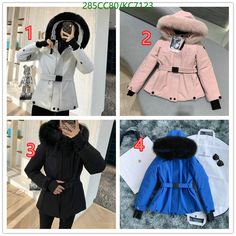 Moncler-Down jacket Women Code: KC7123 $: 285USD