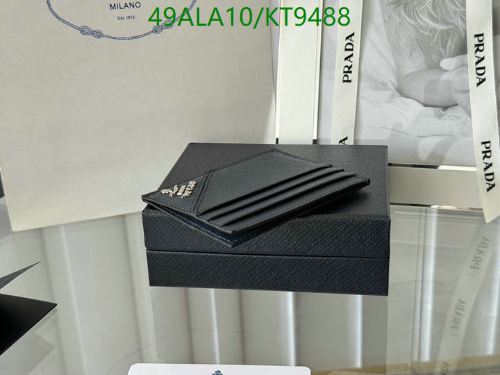 Prada-Wallet Mirror Quality Code: KT9488 $: 49USD