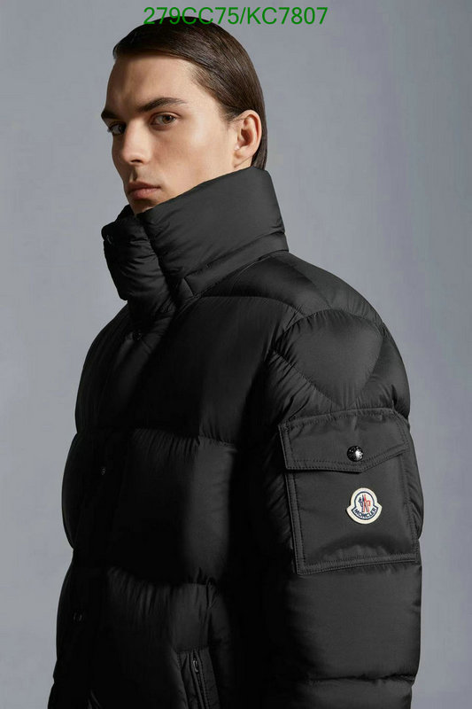 Moncler-Down jacket Men Code: KC7807 $: 279USD