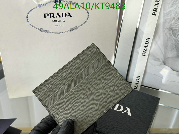 Prada-Wallet Mirror Quality Code: KT9488 $: 49USD